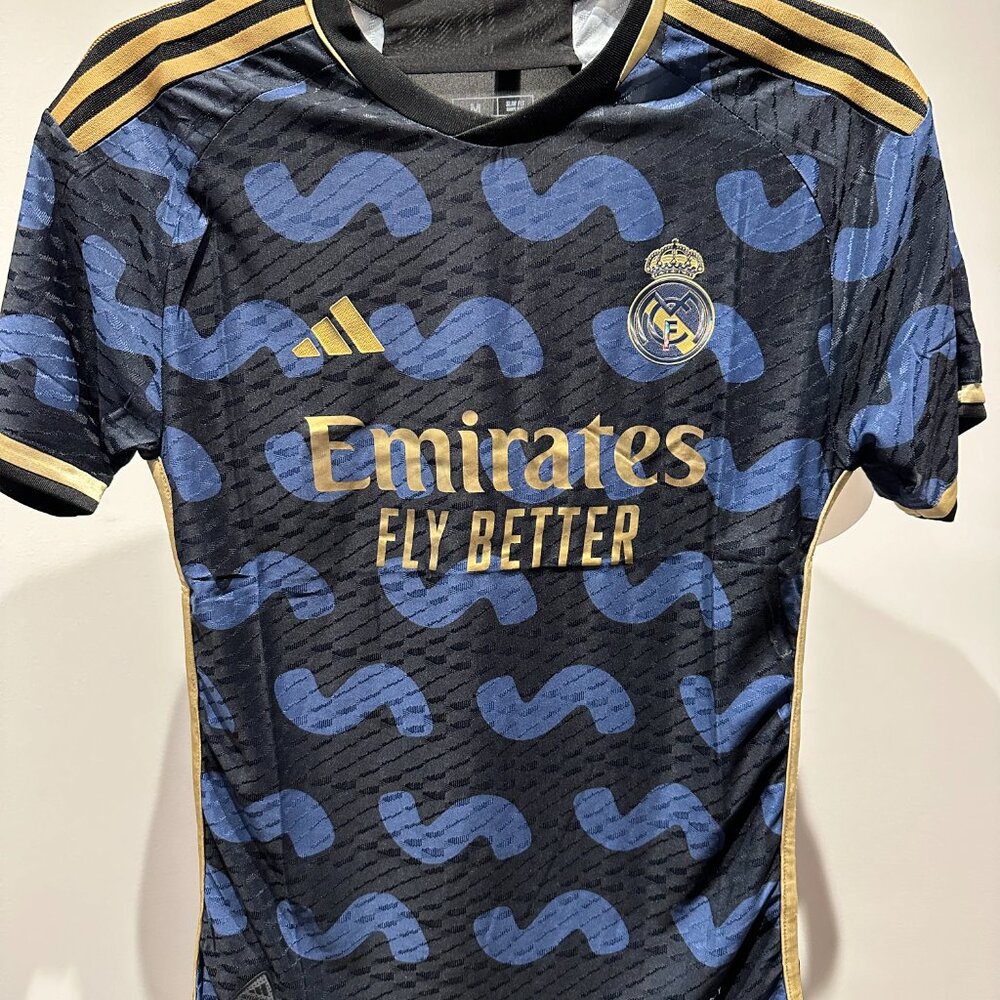 Real Madrid 23/24 Away Jersey | Rare Soccer Shirt | Vintage Collectible